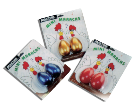 Maracas plasticas
